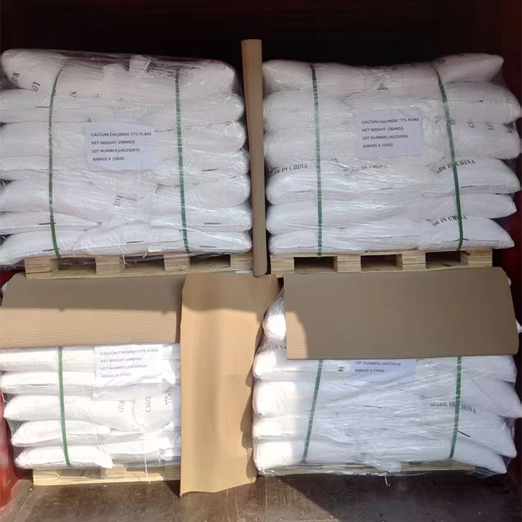 Serpihan Kalsium Klorida Kemurnian Tinggi